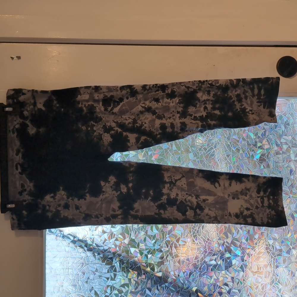 Hard Tail Forever tye dyed leggings crop sz L